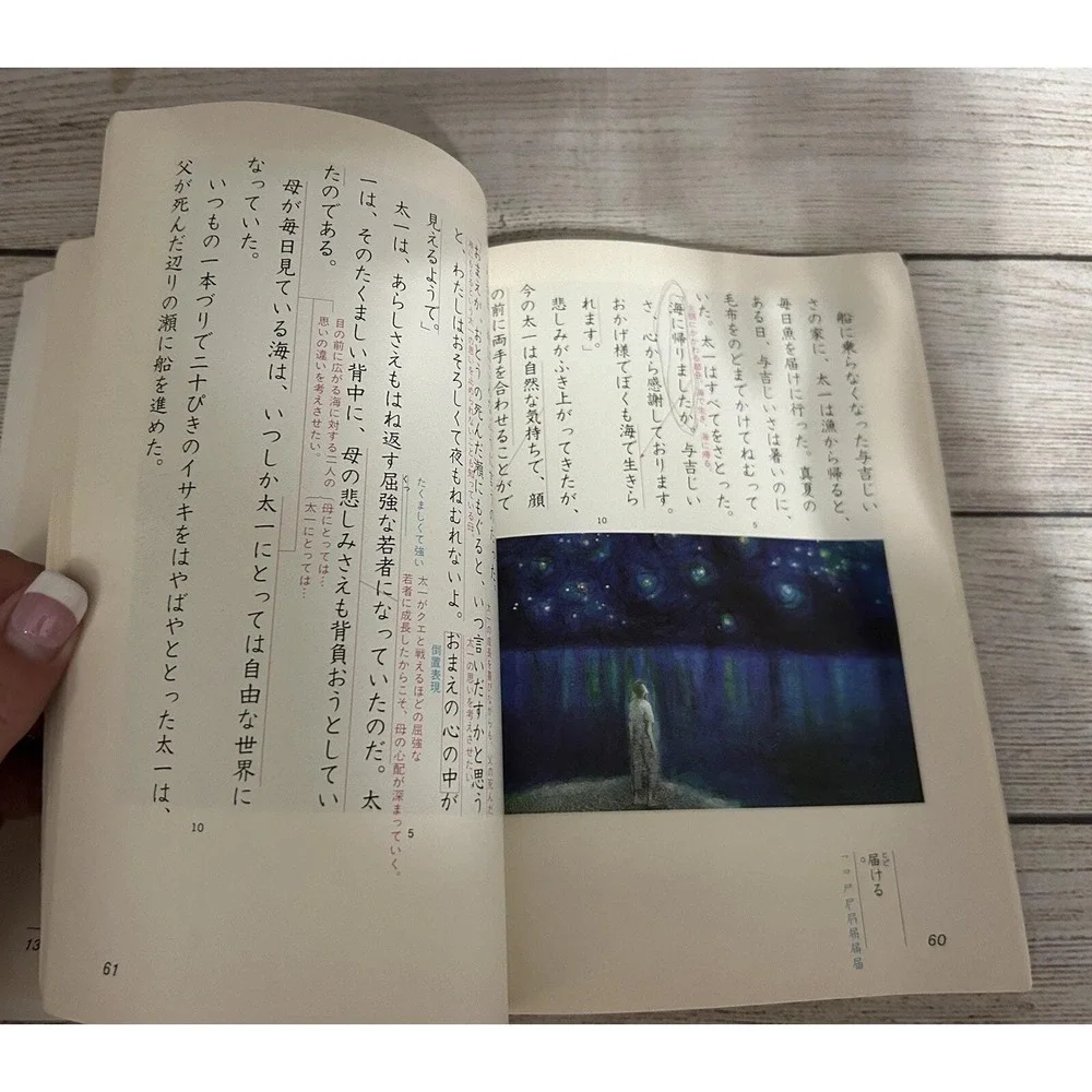Japanese Old Textbook Kokugo 6 Shimo Hope Heisei Elementary School  TubB7